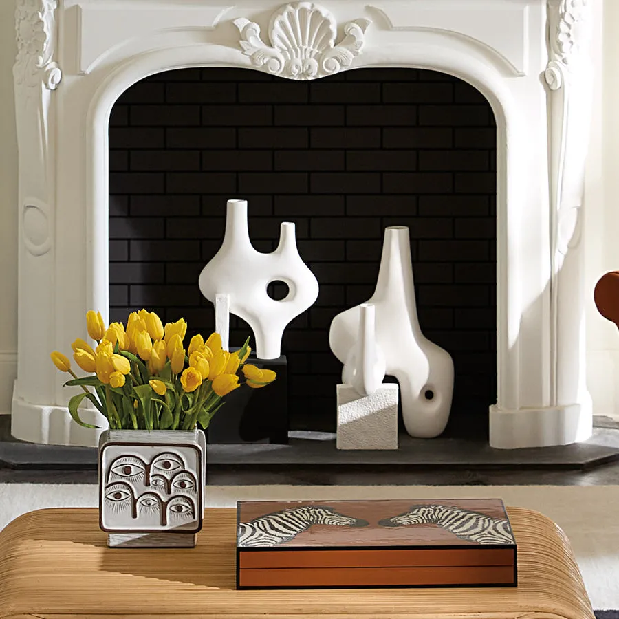 Organic-Shaped Porcelain Vase XXL | Jonathan Adler Paradox