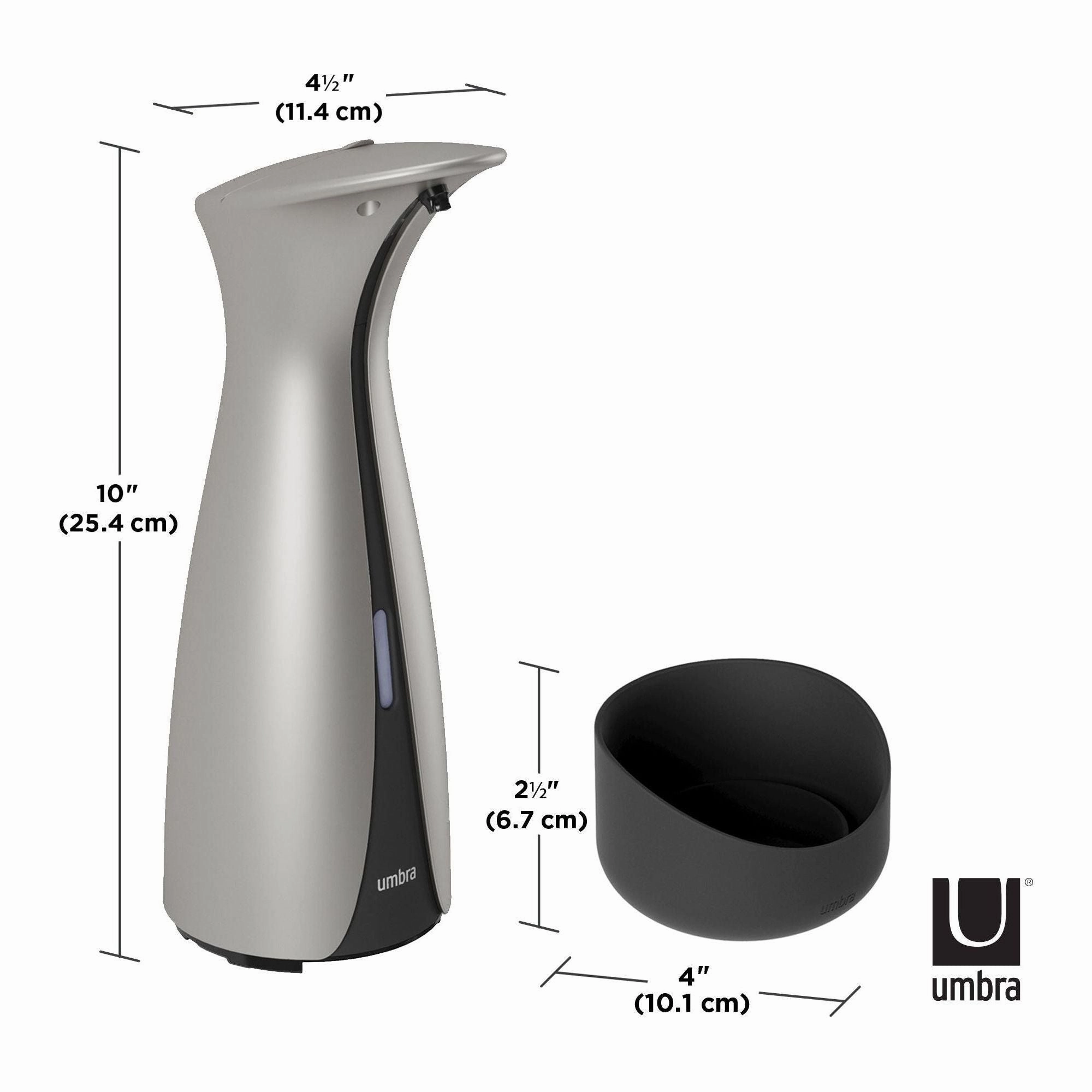 Otto Wall Mount Automatic Soap Dispenser 8.5oz (250ml)