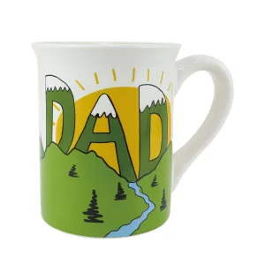 Our Name is Mud Mountains No Distance Dad Mug Decorative Mirror,Home Decor Mirror