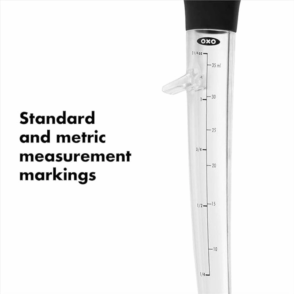 OXO Angled Baster With Cleaning Brush