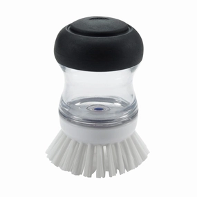 OXO Soap Dispensing Palm Brush Storage Set Kitchen,modern kitchen essentials