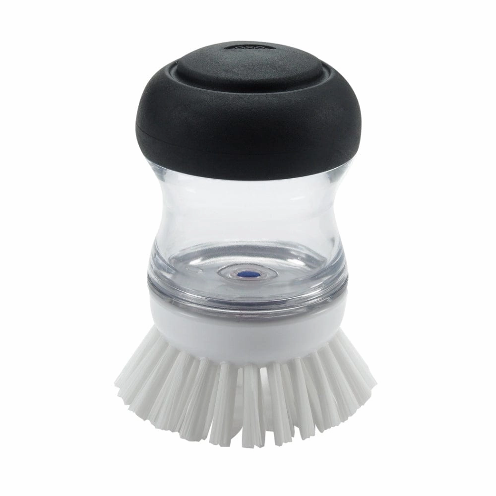 OXO Soap Dispensing Palm Brush Storage Set Kitchen,modern kitchen essentials