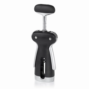 OXO Steel Winged Corkscrew With Removable Foil Cutter Kitchen Utensils & Gadgets,kitchen utensil set