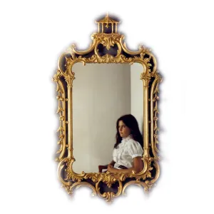 Pagoda Chippendale Wall Mirror in Antique Gold Leaf Cutting Board,Kitchen Board
