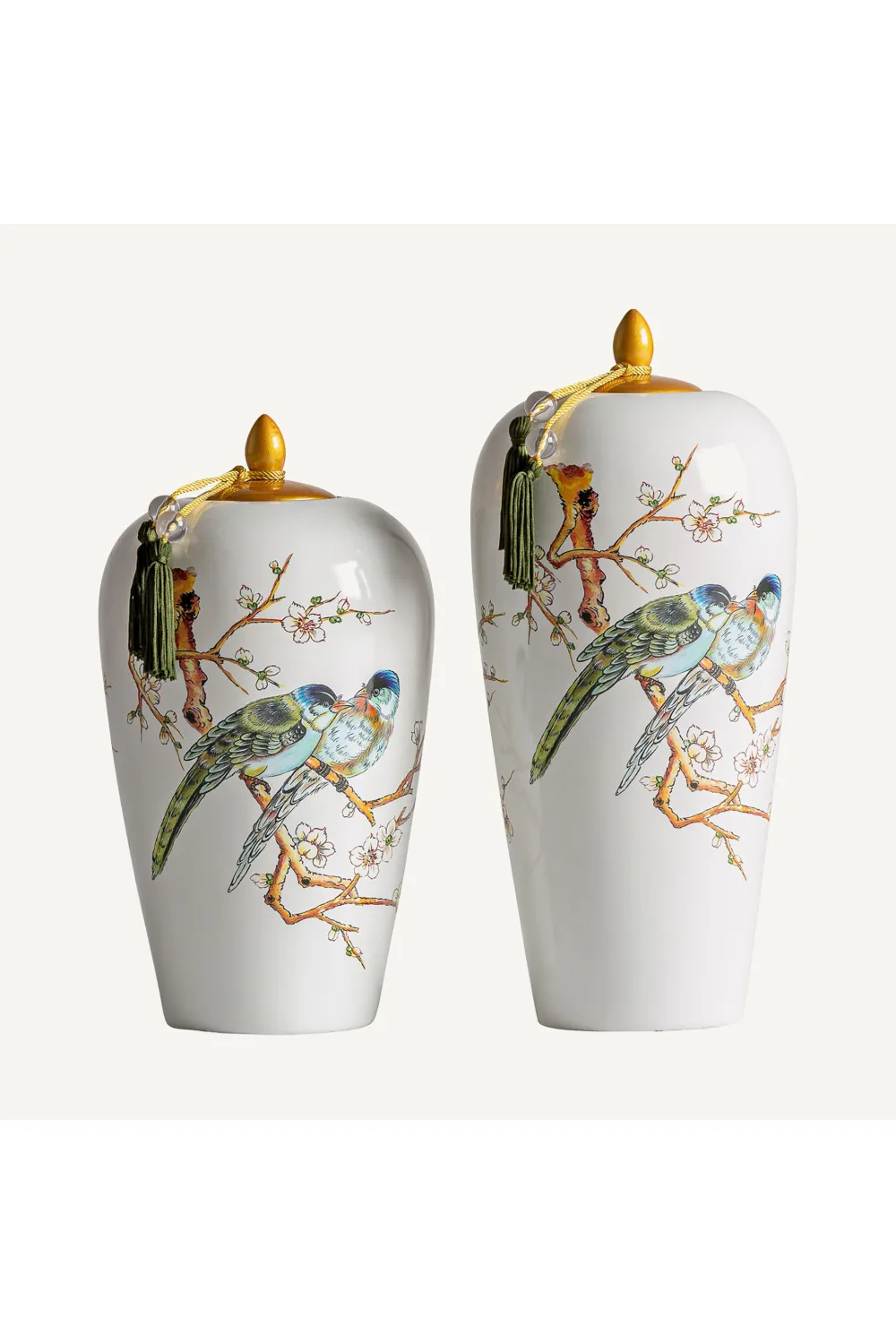 Painted White Ceramic Vase | Vical Home Azzad