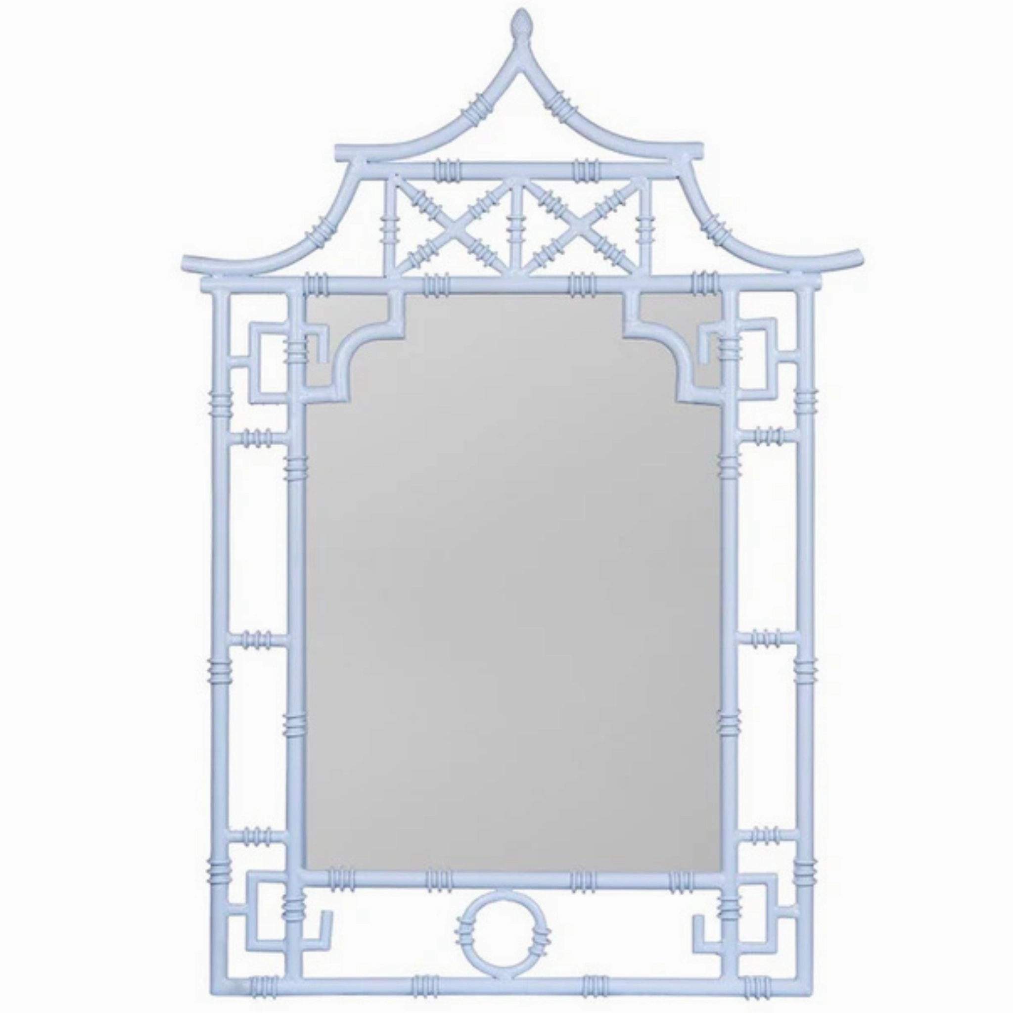 Pale Blue Pagoda Mirror Cutting Board,Kitchen Board