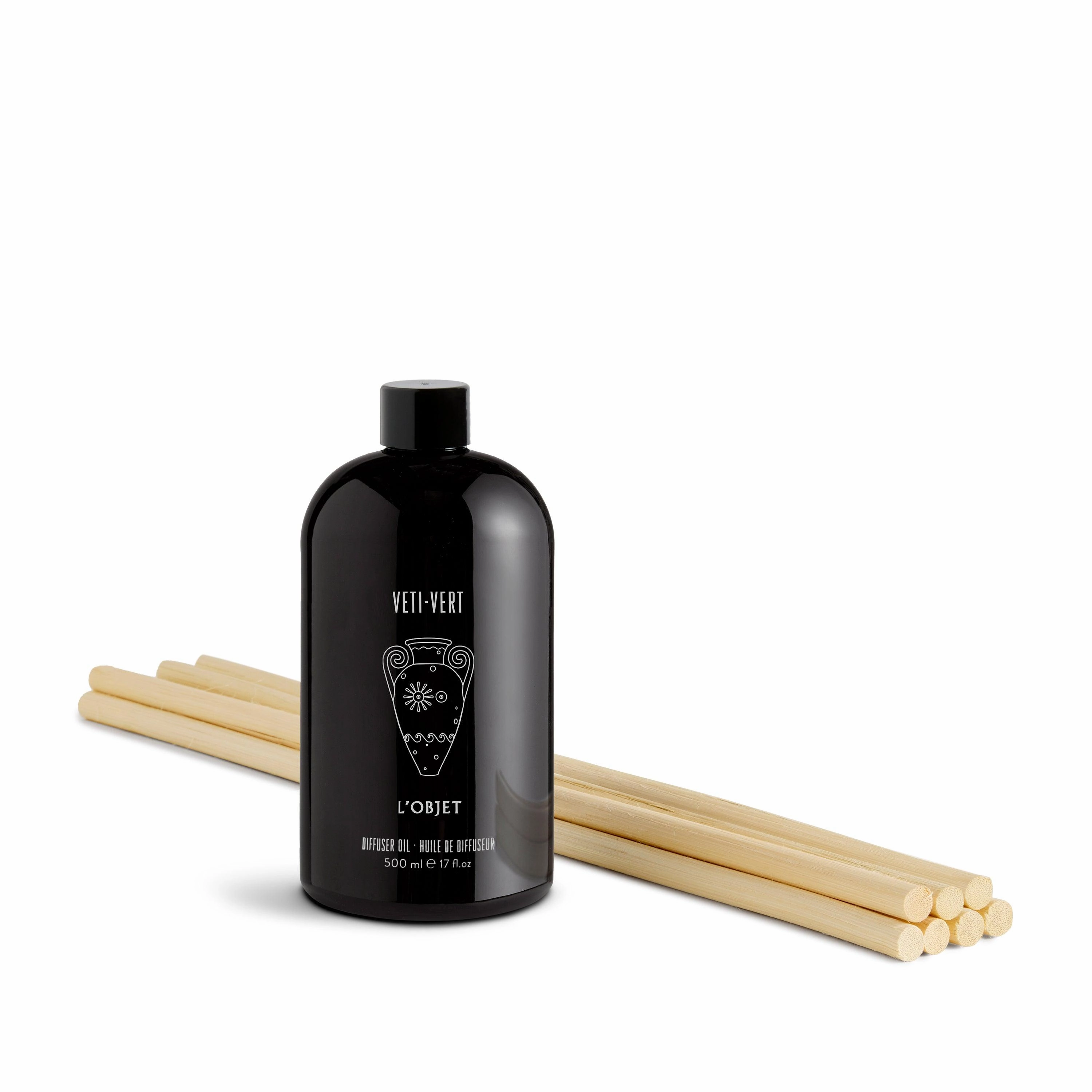 Pantheon Orpheus Amphora   Veti-Vert Diffuser Set (Black)