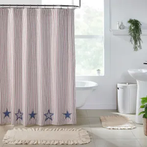 Patroitic Stars Shower Curtain Lighting,Lamps Fixtures