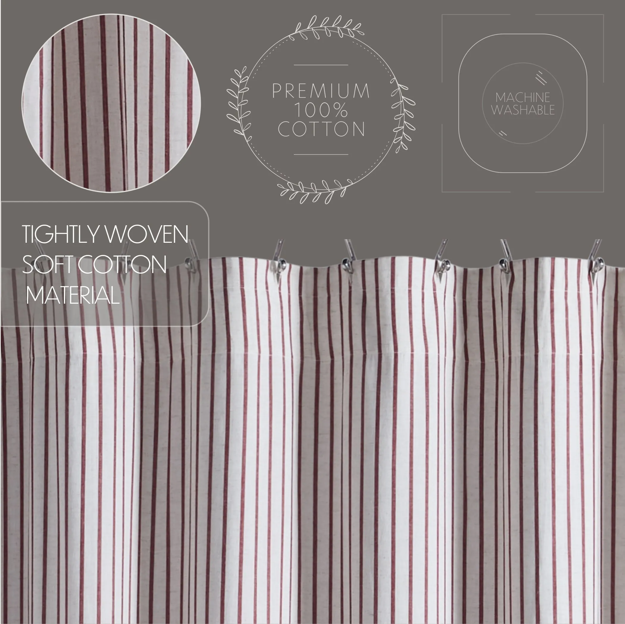 Patroitic Stars Shower Curtain