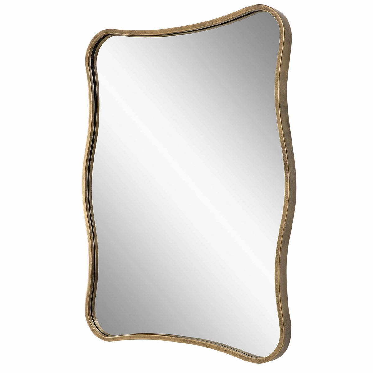 Pavia Vanity Mirror in Antique Gold