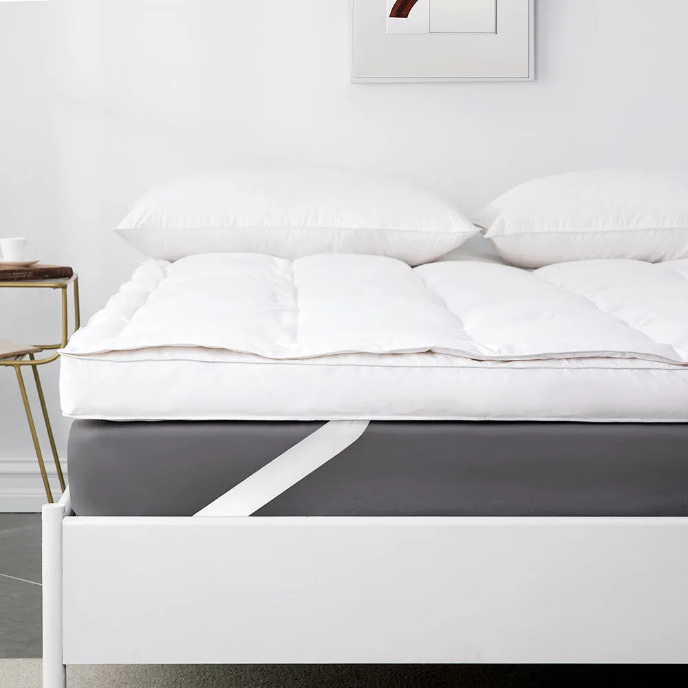Peace Nest 3" White Goose Down Mattress Topper Feather Bed with TC230 100% Cotton Cover ecco Shoes