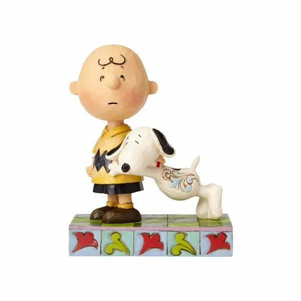 Peanuts by Jim Shore Charlie Brown and Snoopy Decorative Mirror,Home Decor Mirror