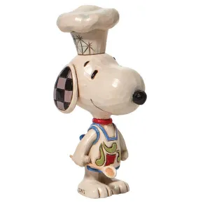 Peanuts by Jim Shore Snoopy Chef Mini Figurine Decorative Mirror,Home Decor Mirror