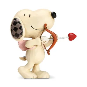 Peanuts by Jim Shore Snoopy Mini Love Cupid Figurine Decorative Mirror,Home Decor Mirror