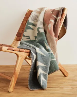 Pendleton Agate Beach Blanket bookcase, standing shelf