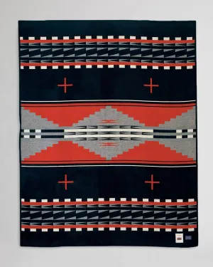 Pendleton Reversible Earth Blanket storage cart, utility cart