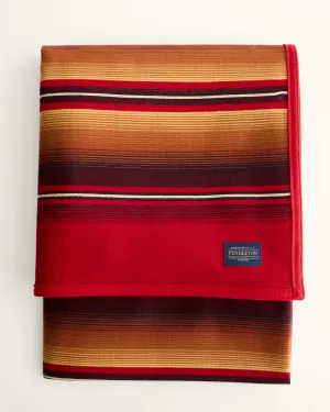 Pendleton Scarlet Serape Twin Robe bookcase, standing shelf