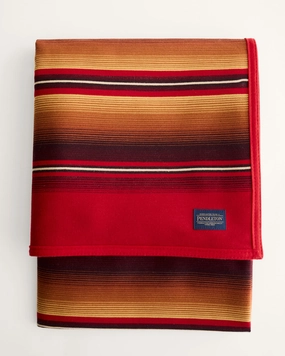 Pendleton Scarlet Serape Twin Robe bookcase, standing shelf