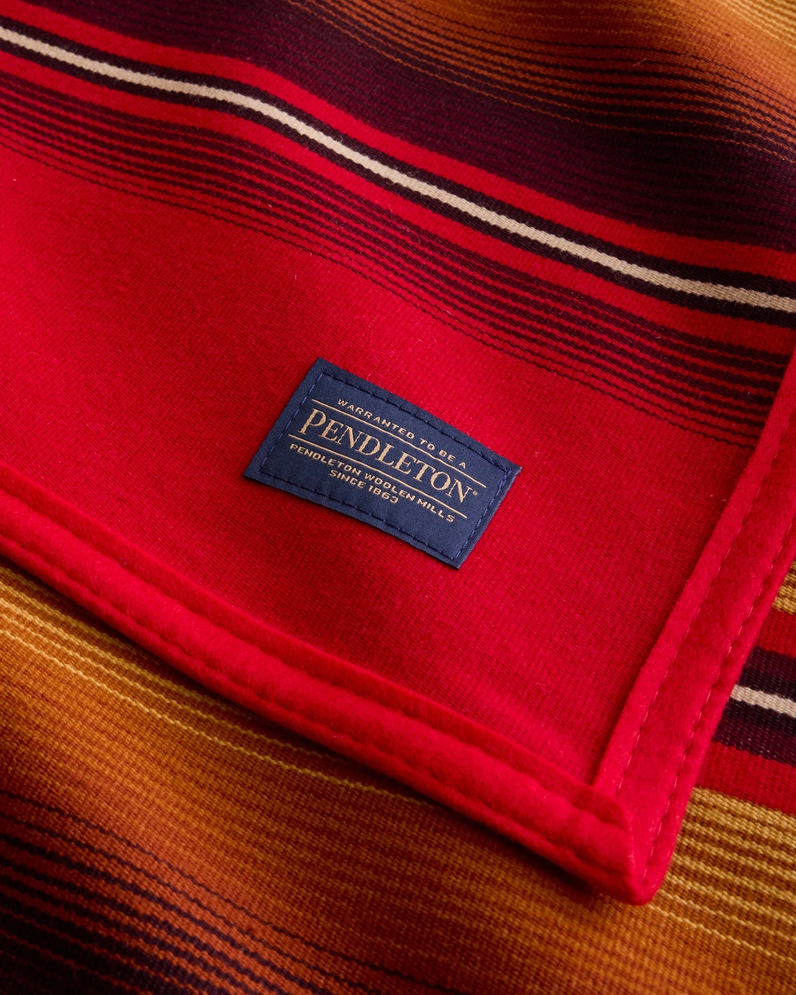 Pendleton Scarlet Serape Twin Robe