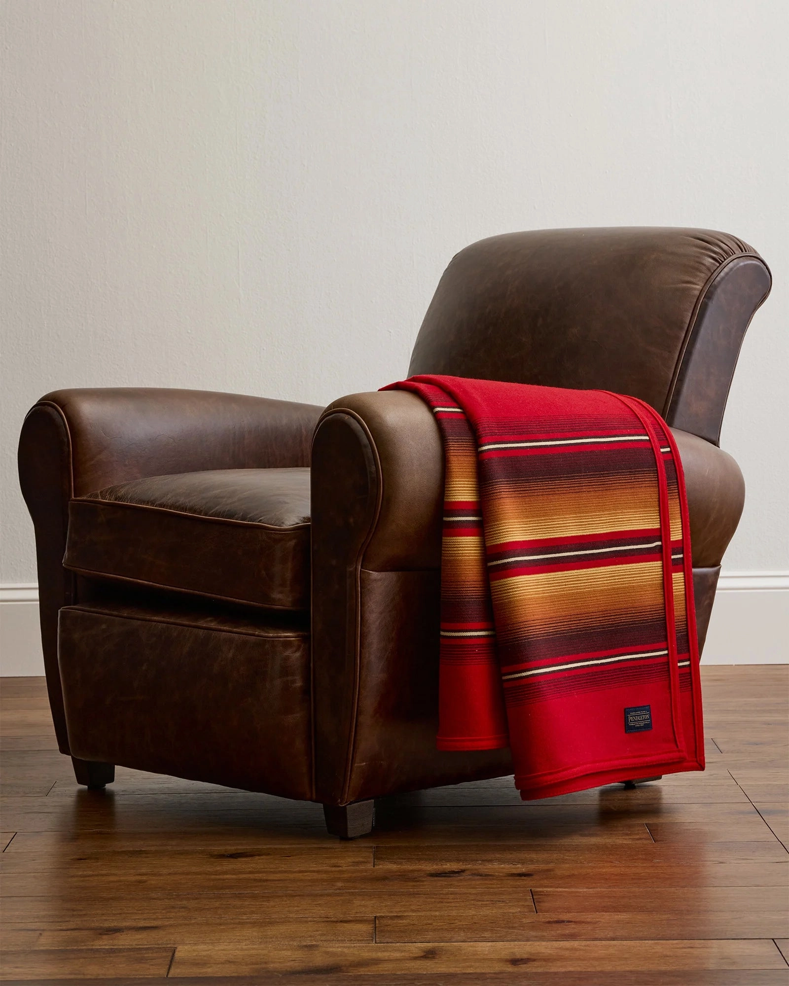 Pendleton Scarlet Serape Twin Robe