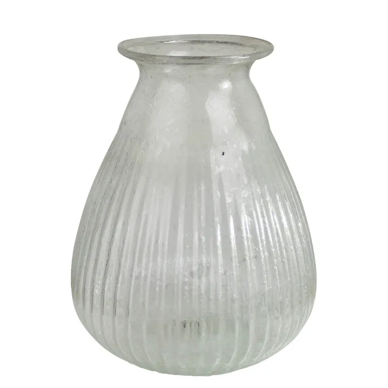 Peppered Vase, Wide Bottom, Seeded Glass Vase,Ceramic Vase