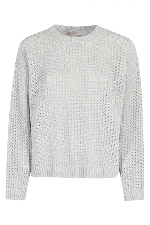 Perforated Wool Sweater