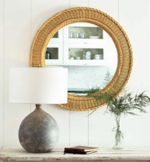 Pierre Rattan Mirror