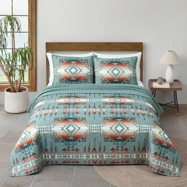 Pilot Rock Coverlet Set