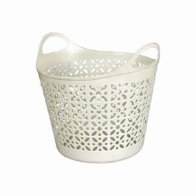 Plastic Tote Laundry Carry Basket fabric hamper,portable laundry bin,laundry storage
