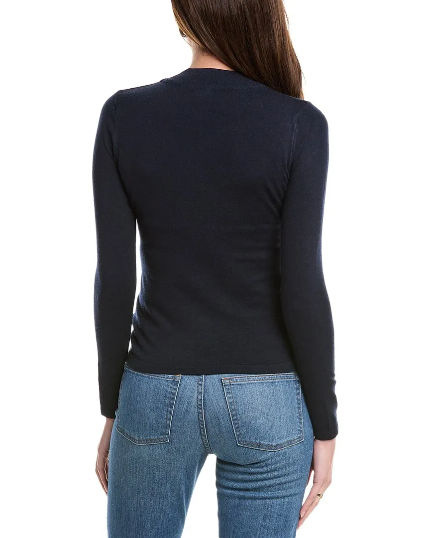 POINT Mandarin Neck Sweater