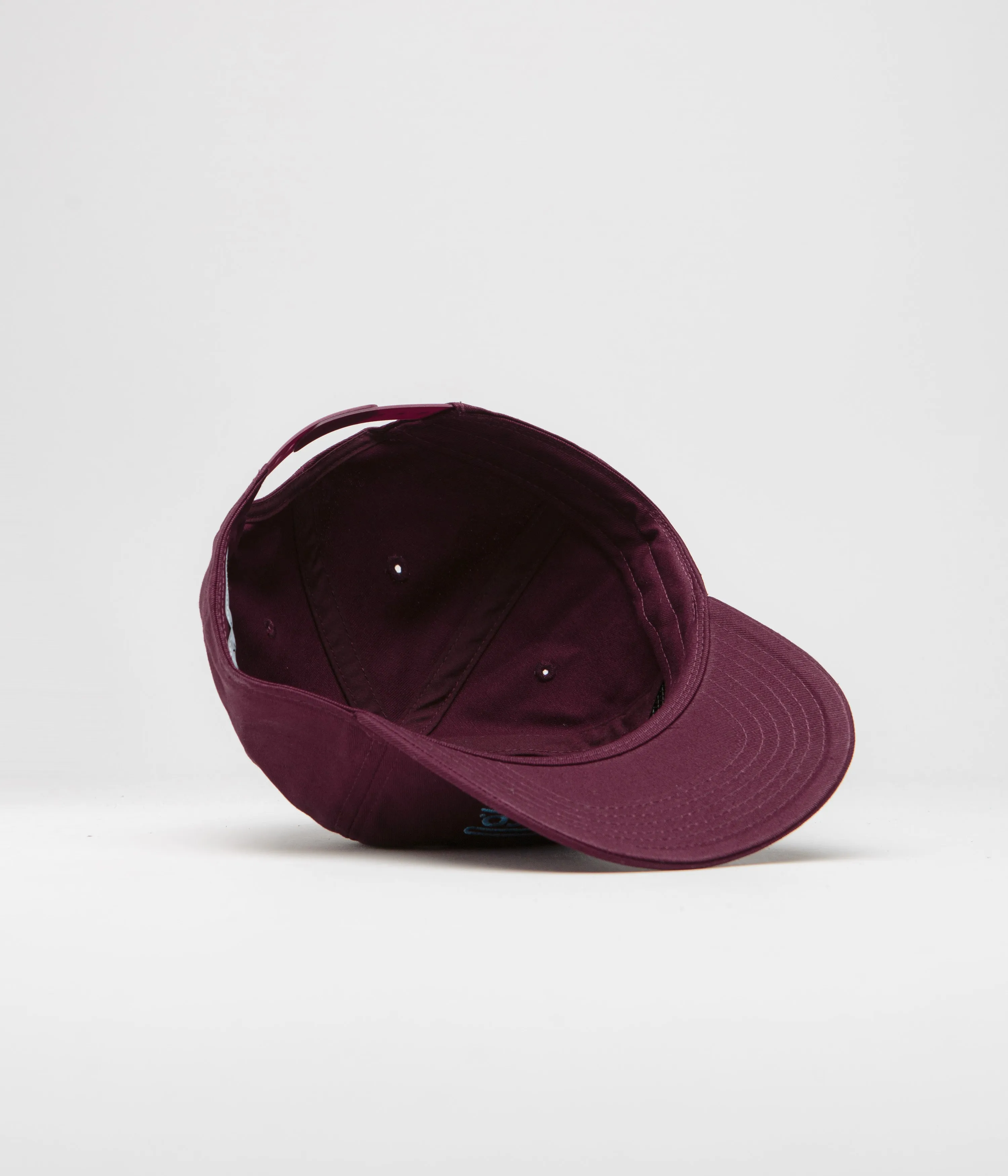 Polar Stretch Logo Twill Jake Cap - Dark Wine Polar Clothing