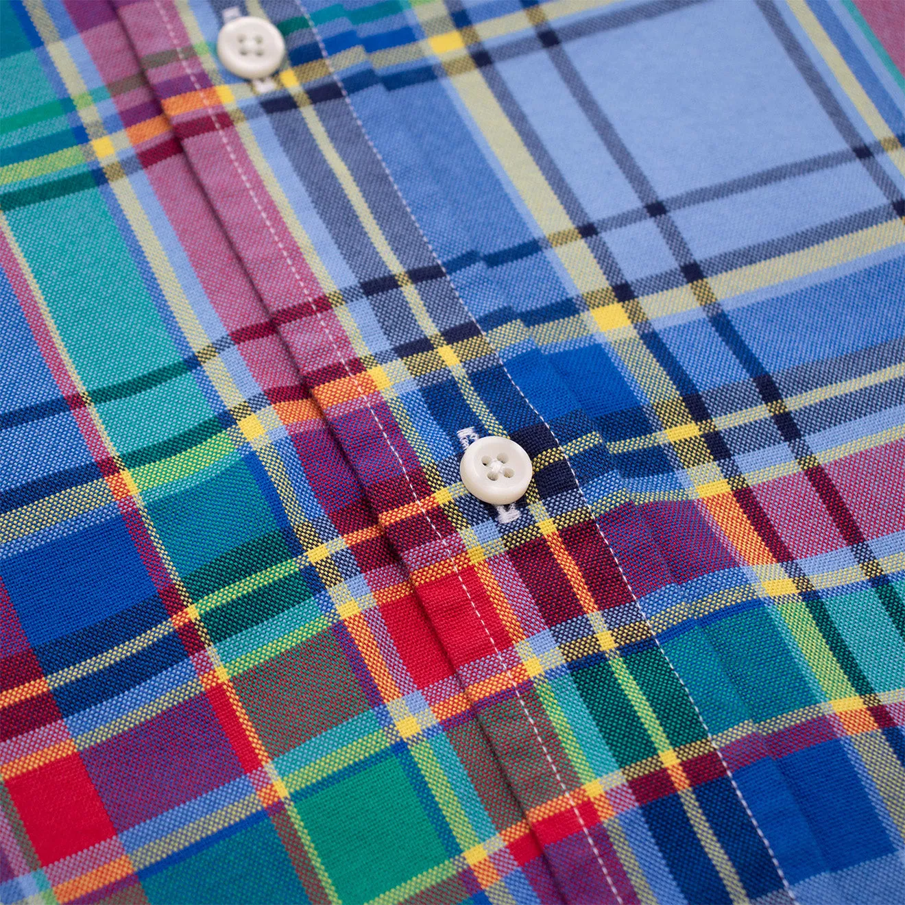 Polo Ralph Lauren Oxford Check Shirt Blue / Red Multi