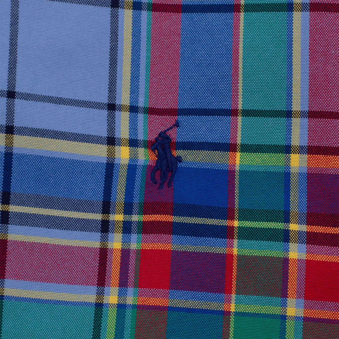 Polo Ralph Lauren Oxford Check Shirt Blue / Red Multi