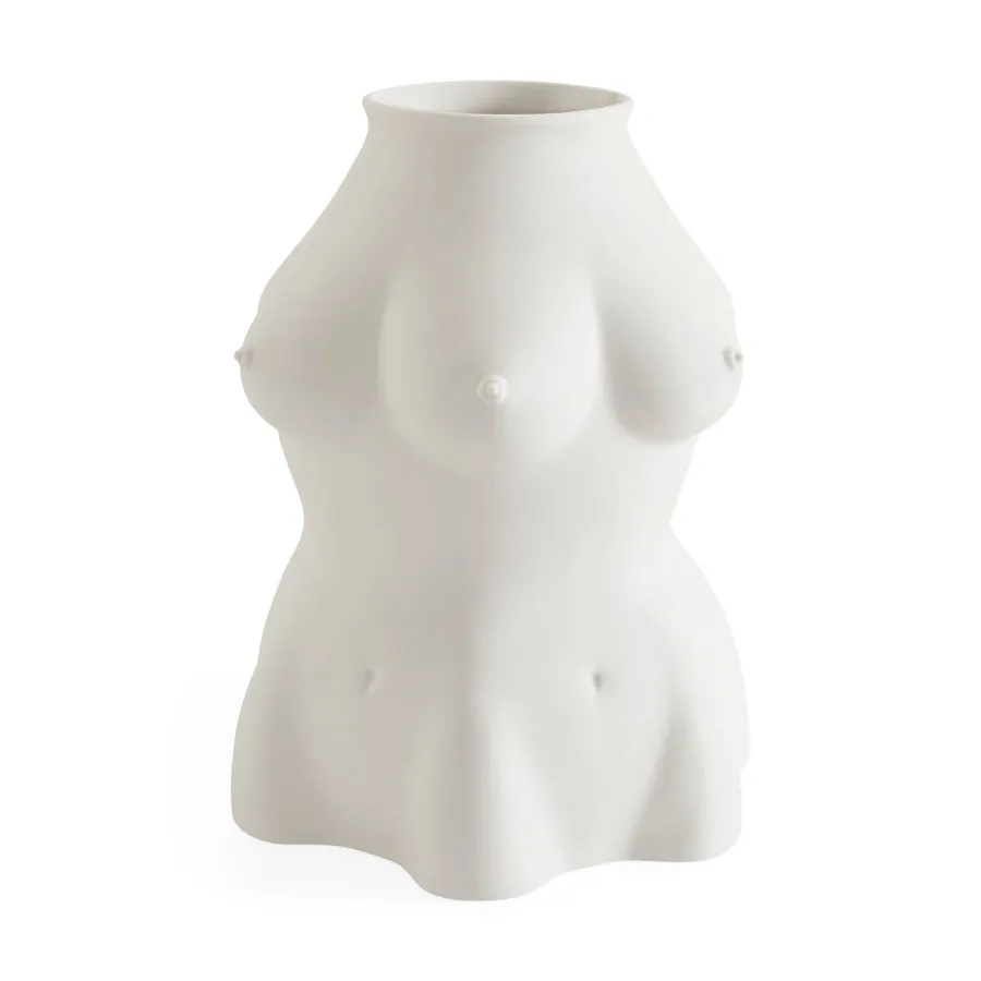 Porcelain Breast Sculpture Vase | Jonathan Adler Luciana