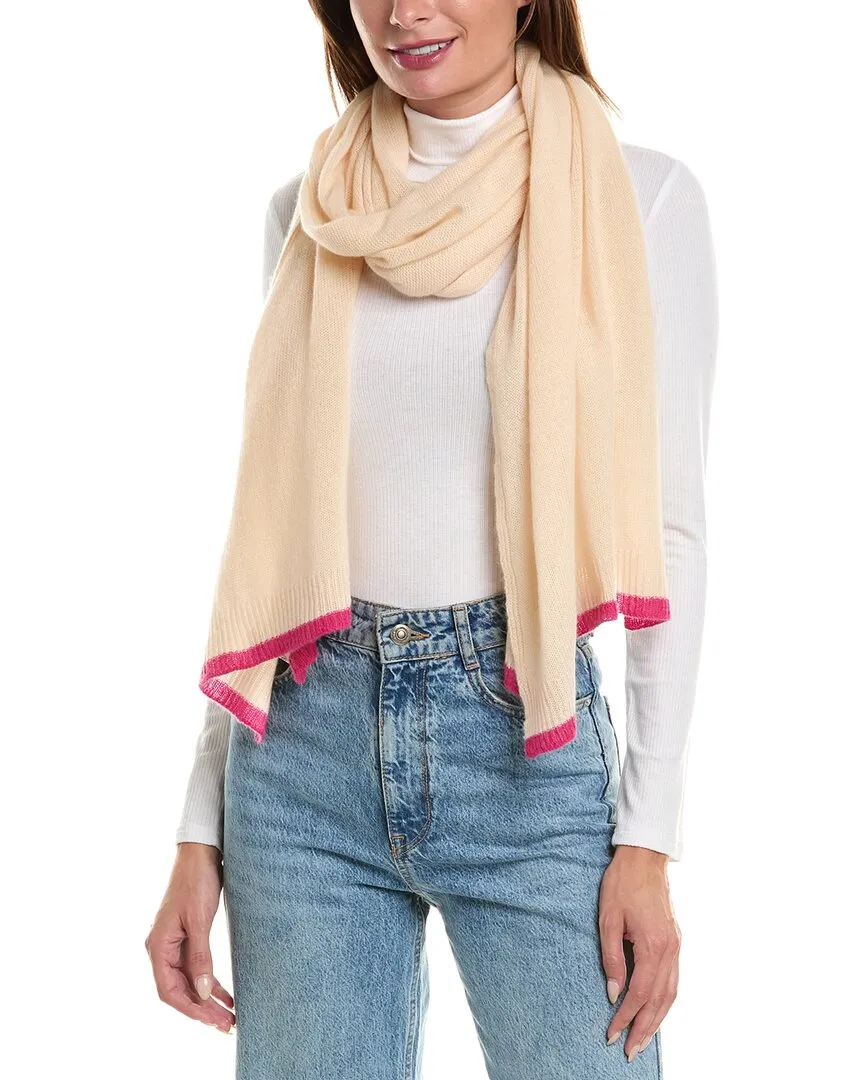 Portolano Flat Jersey Oblong Cashmere Wrap