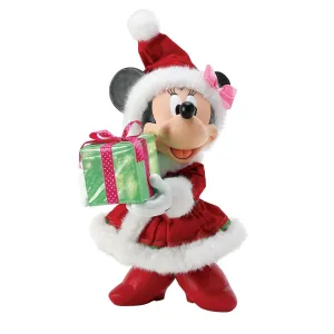 Possible Dream Santa Minnie's Big Gift with Light Up Present Box 17" Decorative Mirror,Home Decor Mirror