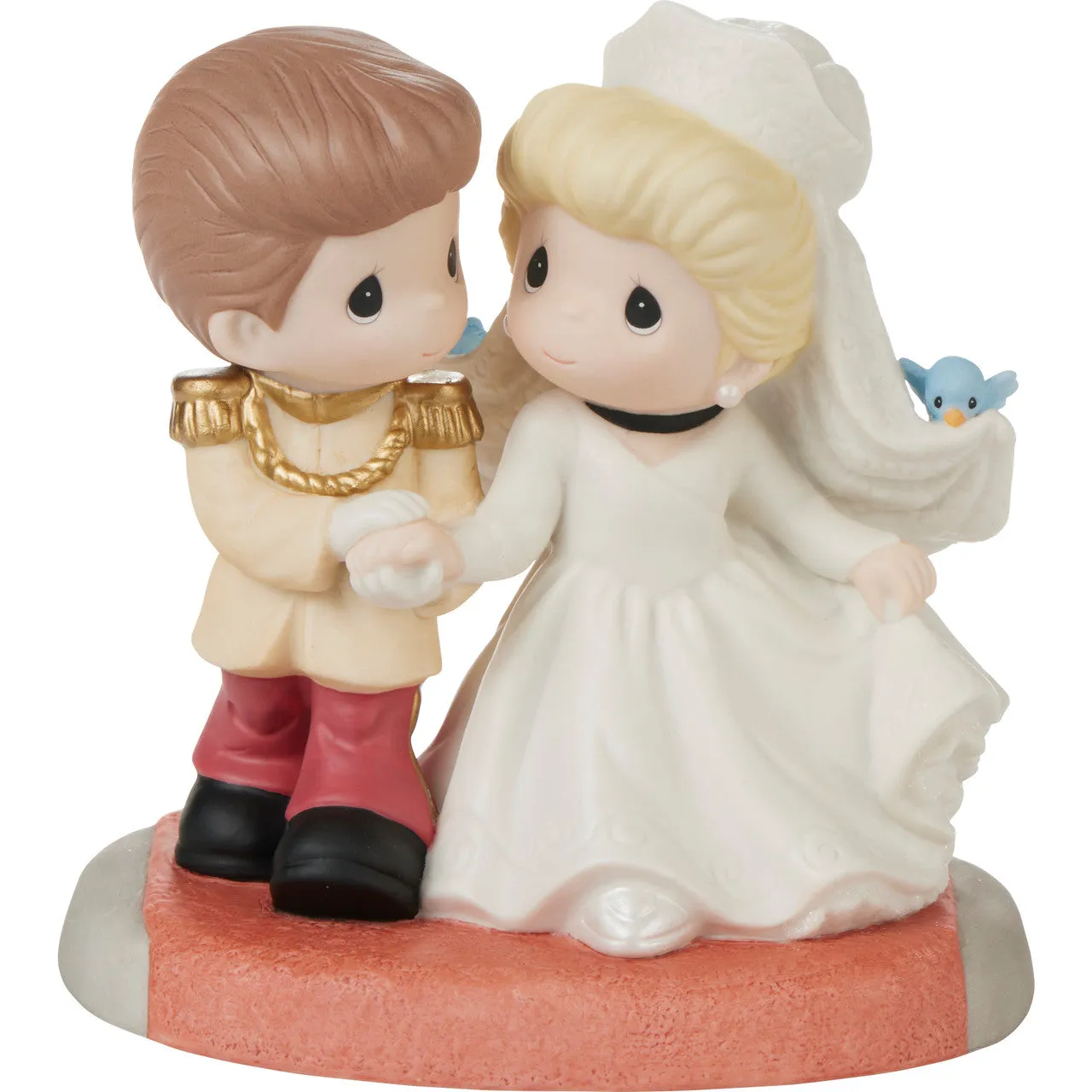 Precious Moments And They Lived Happily Ever After Disney Cinderella Figurine Decorative Mirror,Home Decor Mirror