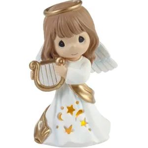 Precious Moments Angel LED Musical Figurine Decorative Mirror,Home Decor Mirror