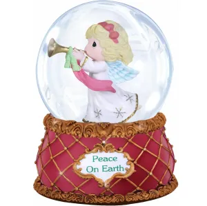Precious Moments Angel with Trumpet Waterball Decorative Mirror,Home Decor Mirror