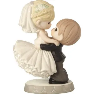 Precious Moments Best Day Ever Wedding Cake Top Figurine Decorative Mirror,Home Decor Mirror