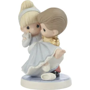 Precious Moments Disney Cinderella And Prince Charming Dancing Figurine You Swept Me Off My Feet Decorative Mirror,Home Decor Mirror