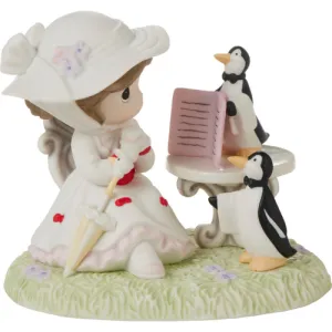 Precious Moments Disney Mary Poppins Your Wish is Always Complementary Figurine Decorative Mirror,Home Decor Mirror