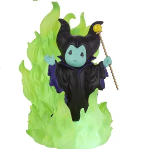 Precious Moments Disney Villains Maleficent You Get Me All Fired Up LED Resin Figurine Decorative Mirror,Home Decor Mirror
