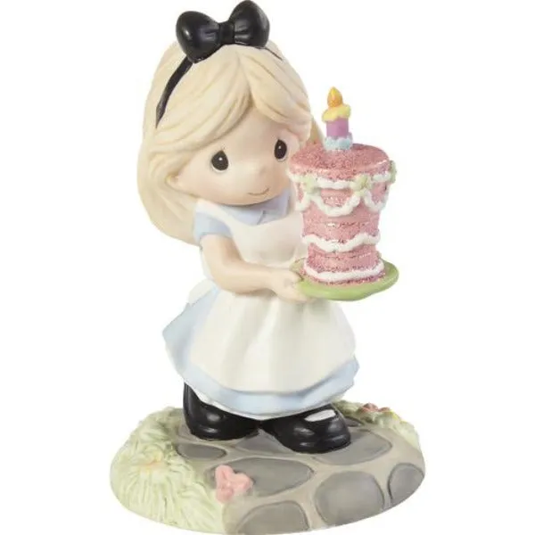 Precious Moments Disney Wishing You A Happy Un-Birthday Alice In Wonderland Figurine Decorative Mirror,Home Decor Mirror