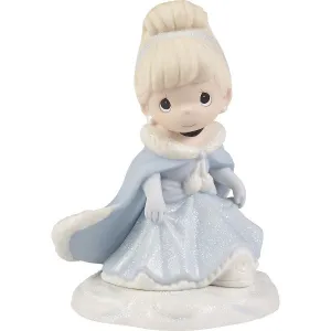 Precious Moments Enchanting Winter Wishes Disney Cinderella Figurine Decorative Mirror,Home Decor Mirror