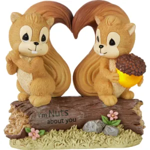 Precious Moments I'm Nuts About You LED Figurine Decorative Mirror,Home Decor Mirror