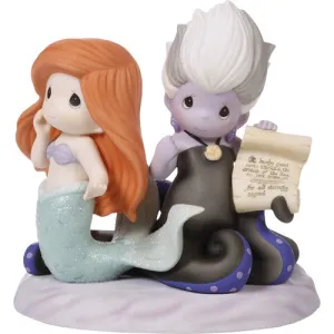 Precious Moments Make Waves In The Sea Disney The Little Mermaid Figurine Decorative Mirror,Home Decor Mirror