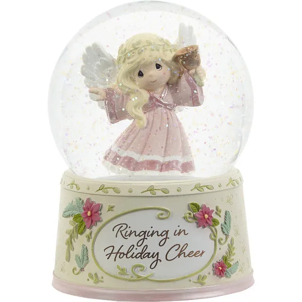 Precious Moments Ringing In Holiday Cheer Musical Snow Globe Decorative Mirror,Home Decor Mirror