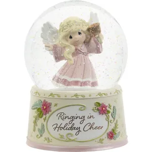 Precious Moments Ringing In Holiday Cheer Musical Snow Globe Decorative Mirror,Home Decor Mirror