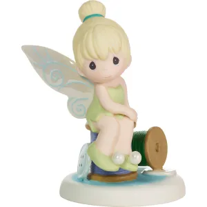 Precious Moments Wishing You A Pixie Perfect Day Disney Tinker Bell Figurine Decorative Mirror,Home Decor Mirror